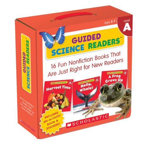 Guided Science Readers: Level A [With Sticker(s) and Activity Book]: 16 Fun Nonfiction Books That Are Just Right for New Readers von Scholastic
